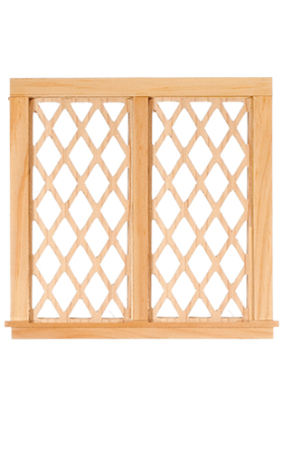 Diamond Pattern Dbl Window